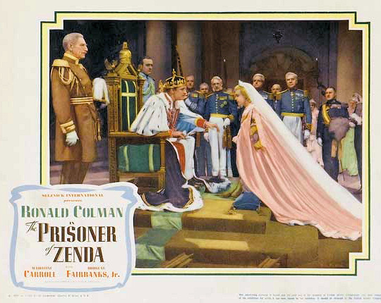 Lobby card from The Prisoner of Zenda (1952) (2)