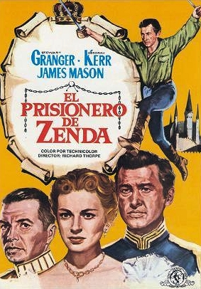 Spanish poster for The Prisoner of Zenda (1952) (1)
