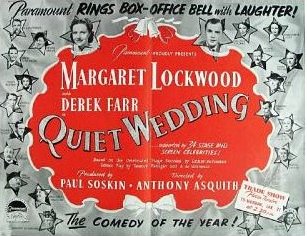Poster for Quiet Wedding (1941) (1)