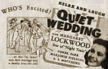 Poster for Quiet Wedding (1941) (3)