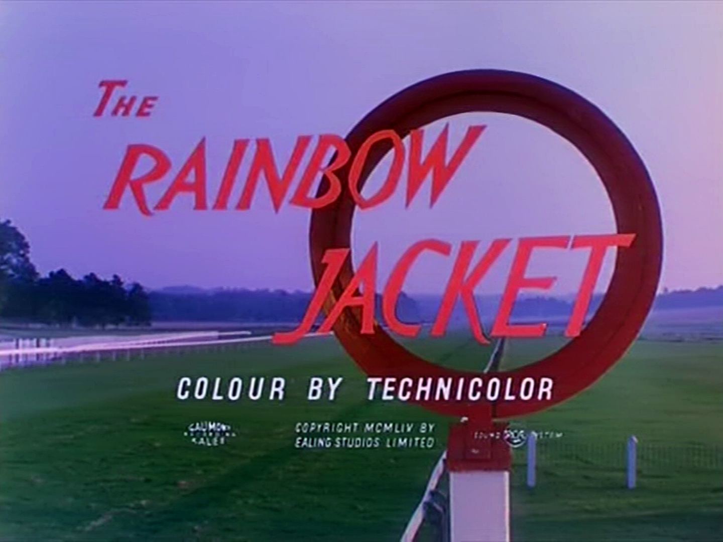 Main title from The Rainbow Jacket (1954) (4).  Colour by Technicolor
