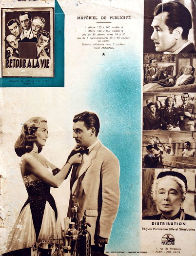 French pressbook for Return to Life (1949) (3)