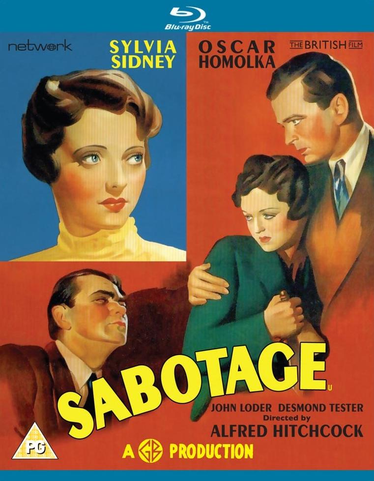 Sabotage Blu-ray from Network and The British Film