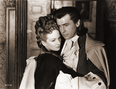 Joan Greenwood (as Sophie Dorothea) and Stewart Granger (as Count Philip Konigsmark) in a photograph from Saraband for Dead Lovers (1948) (18)