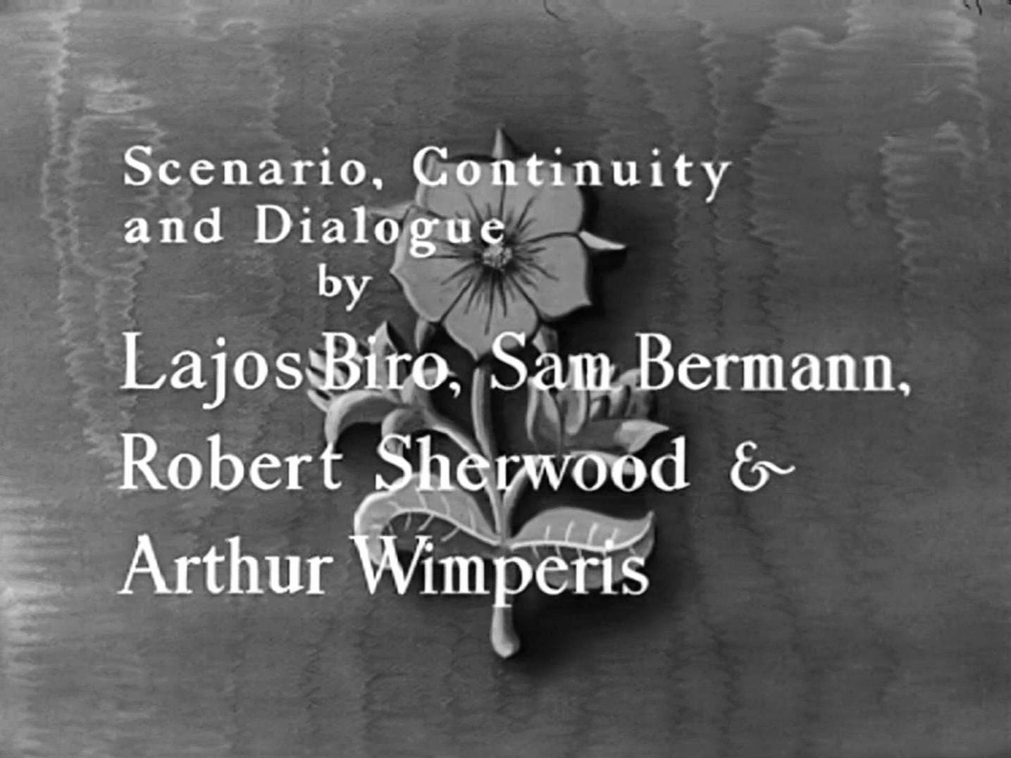 Main title from The Scarlet Pimpernel (1934) (3)