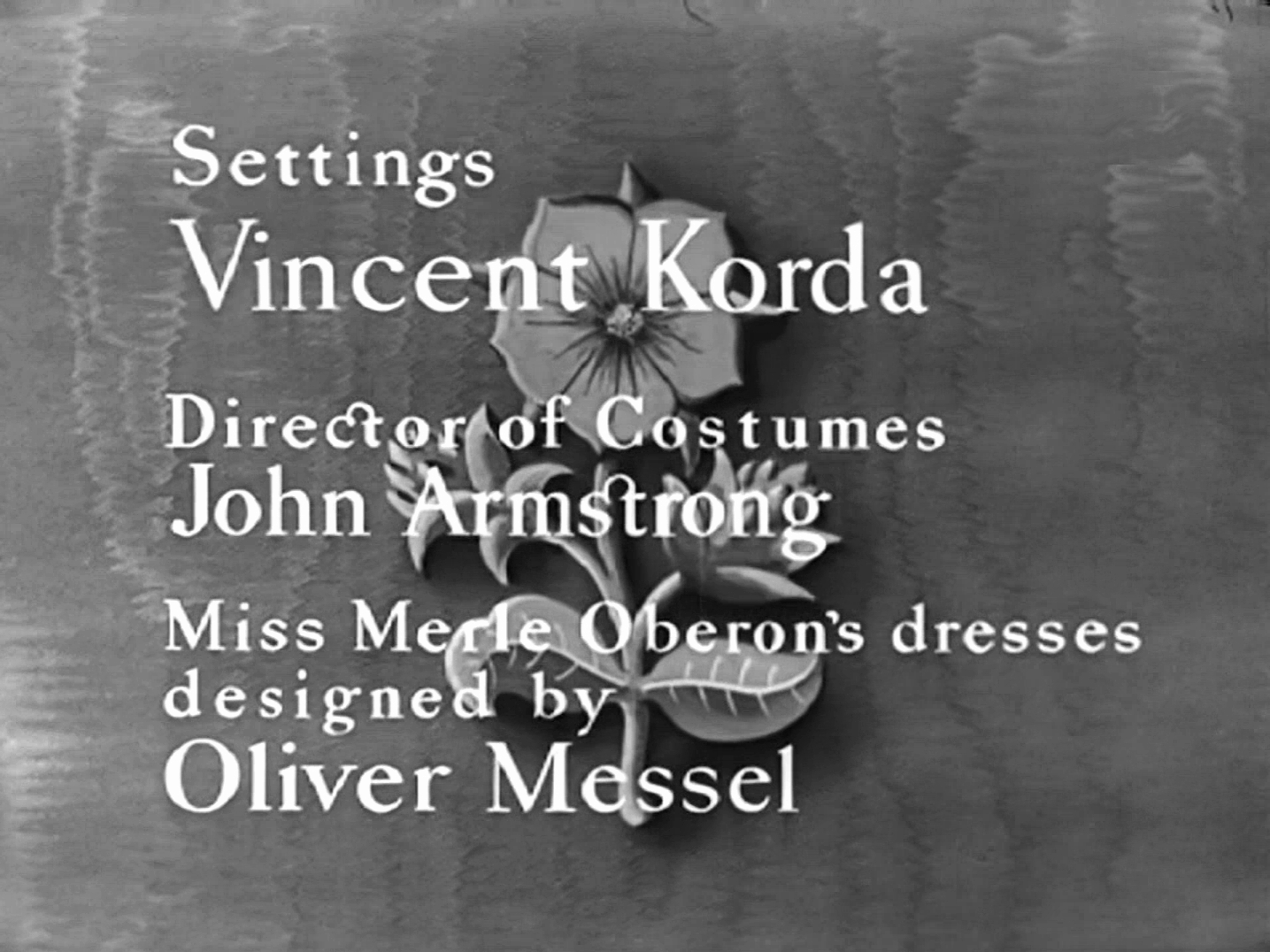 Main title from The Scarlet Pimpernel (1934) (6)