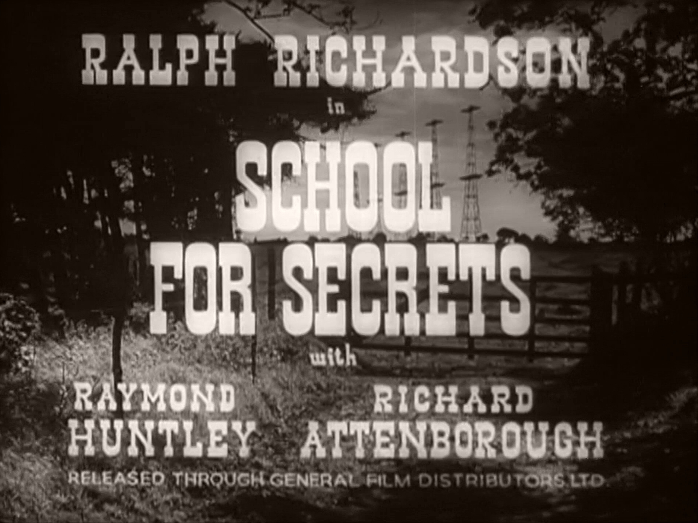 Main title from School for Secrets (1946) (3)