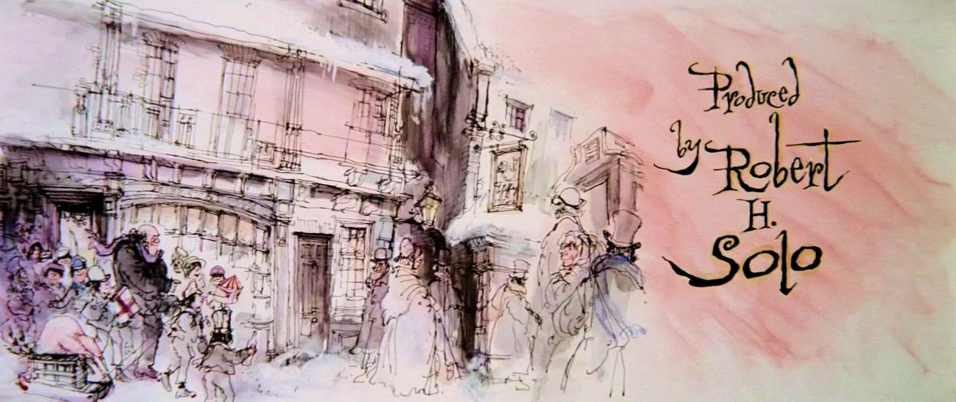 Main title from Scrooge (1970) (27). Produced by Robert H Solo