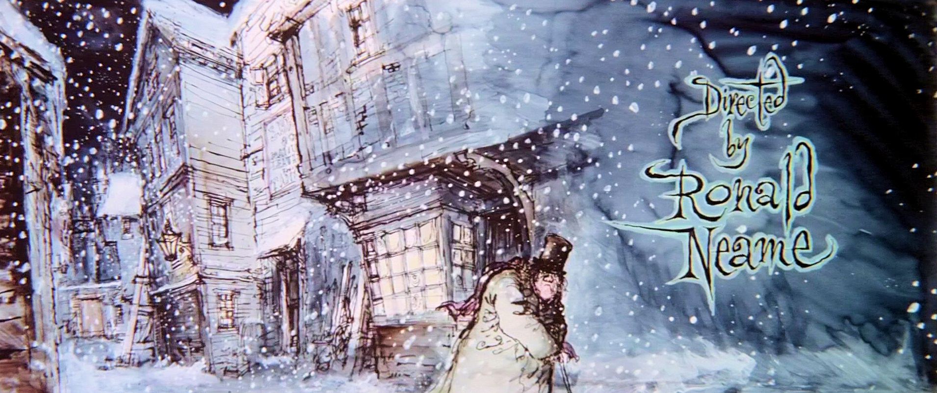 Main title from Scrooge (1970) (28). Directed by Ronald Neame