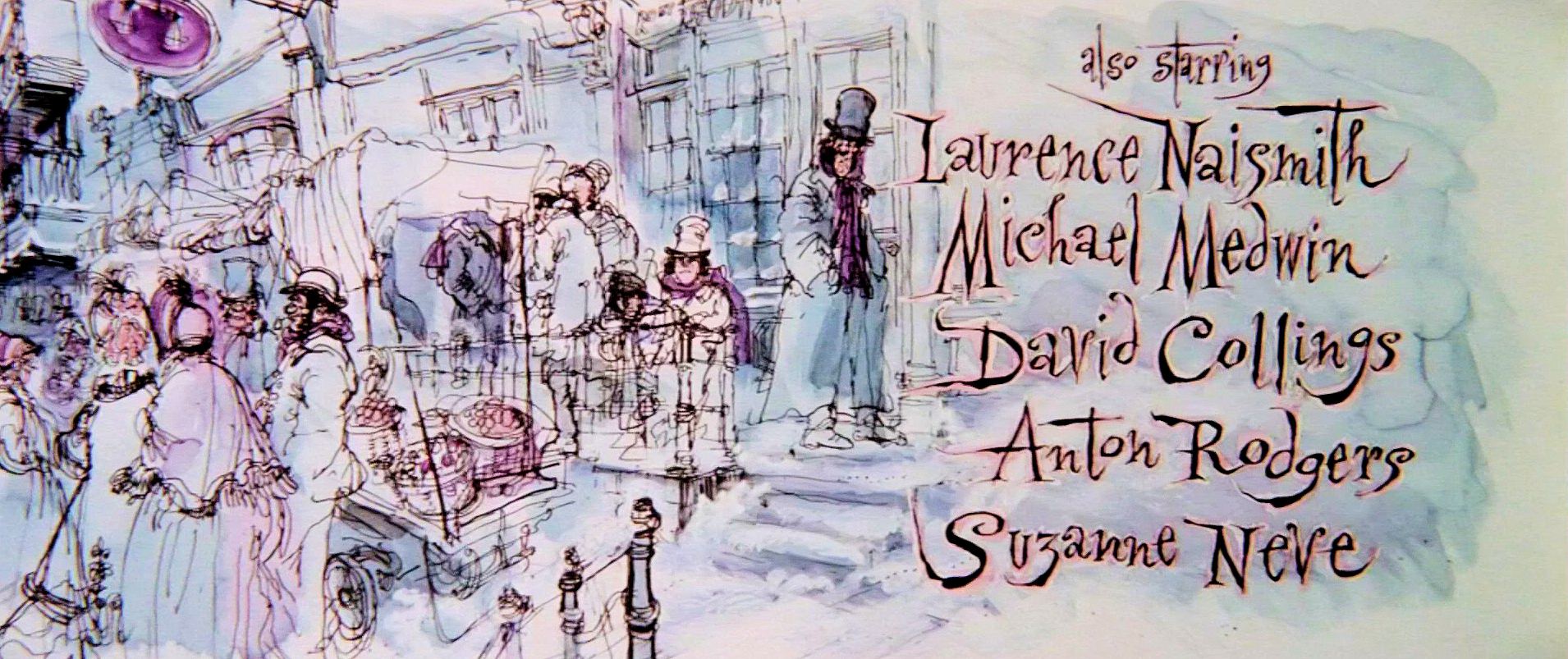 Main title from Scrooge (1970) (8). Also starring Laurence Naismith, Michael Medwin, David Collings, Anton Rodgers, Suzanne Neve