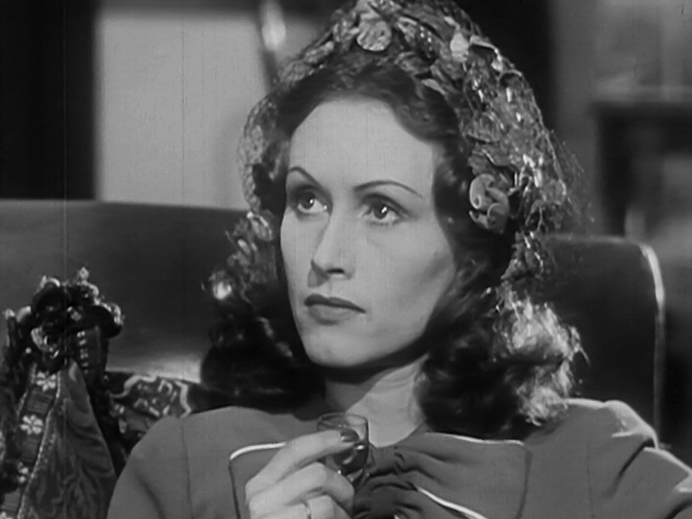 Screenshot from Send for Paul Temple (1946) (1) featuring Tamara Desni
