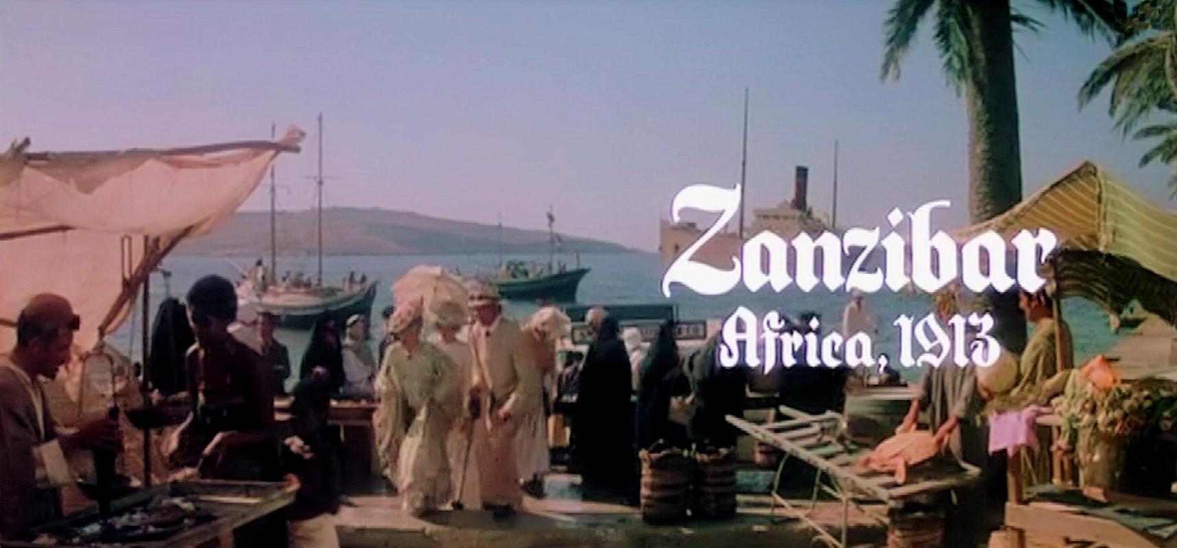 Screenshot from Shout at the Devil (1976) (1). Zanzibar, Africa, 1913