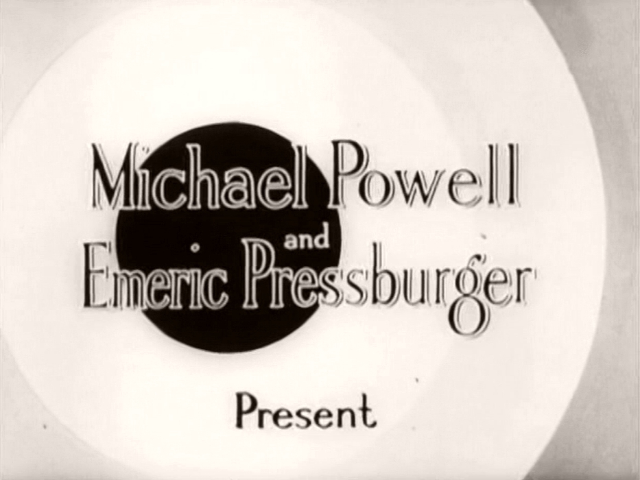Main title from The Silver Fleet (1943) (2).  Michael Powell and Emric Pressburger present