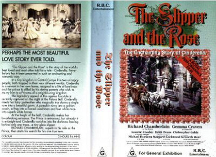 Australian video cover from The Slipper and the Rose (1976) (1)