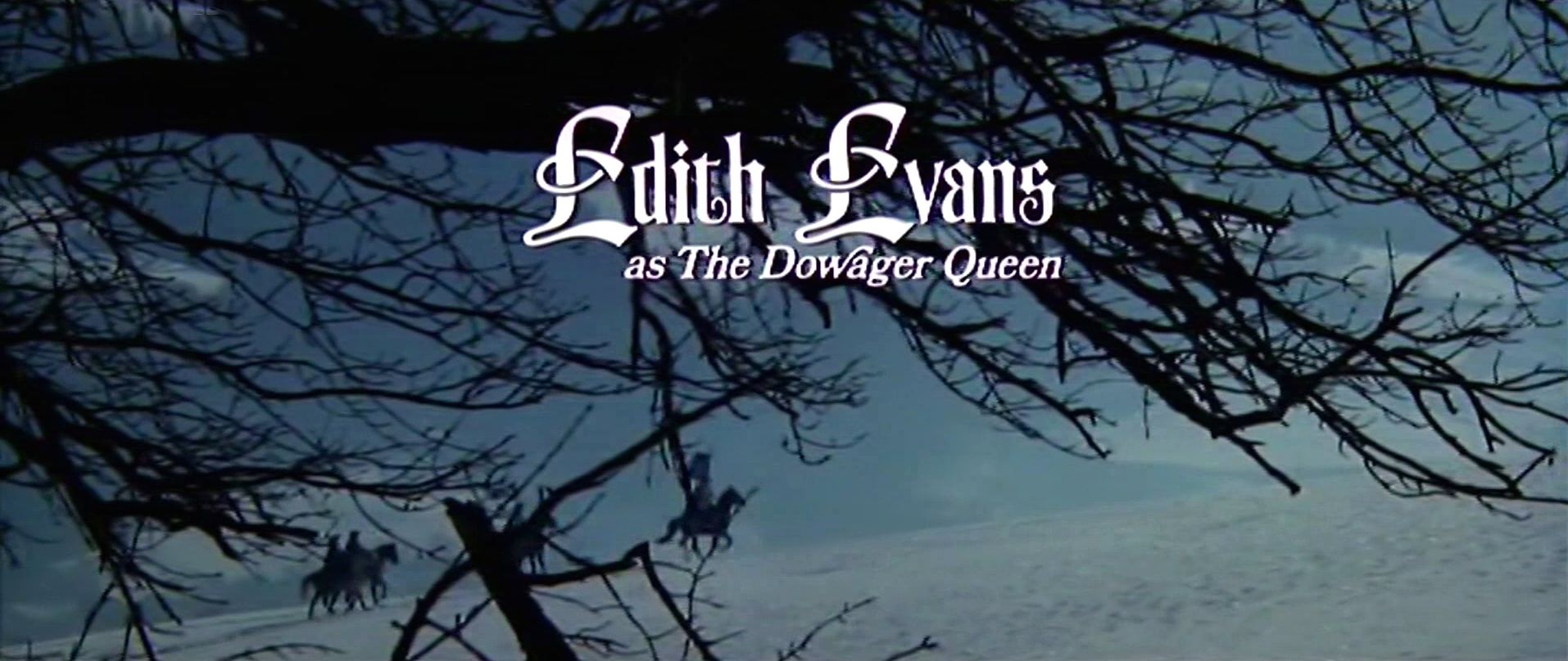 Main title from The Slipper and the Rose (1976) (7). Edith Evans as The Dowager Queen