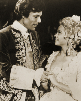Richard Chamberlain (as Prince Edward) and Gemma Craven (as Cinderella) in a photograph from The Slipper and the Rose (1976) (8)