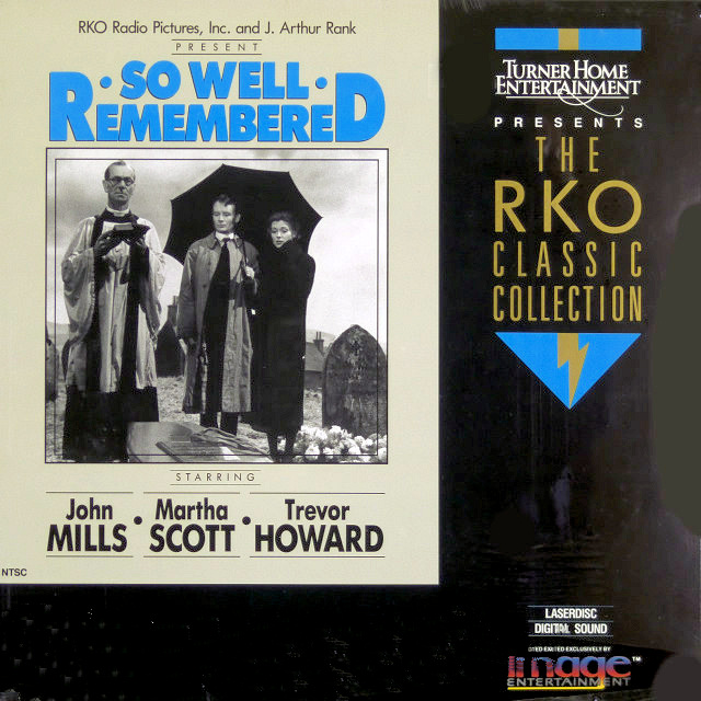 Laser disc of So Well Remembered (1947) (1)