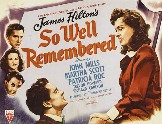 Lobby card from So Well Remembered (1947) (1)