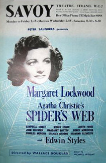 Programme from Spider’s Web (1954) at the Savoy Theatre, London (2)
