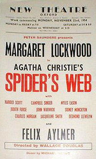 Poster for Spider’s Web (1954) (2)