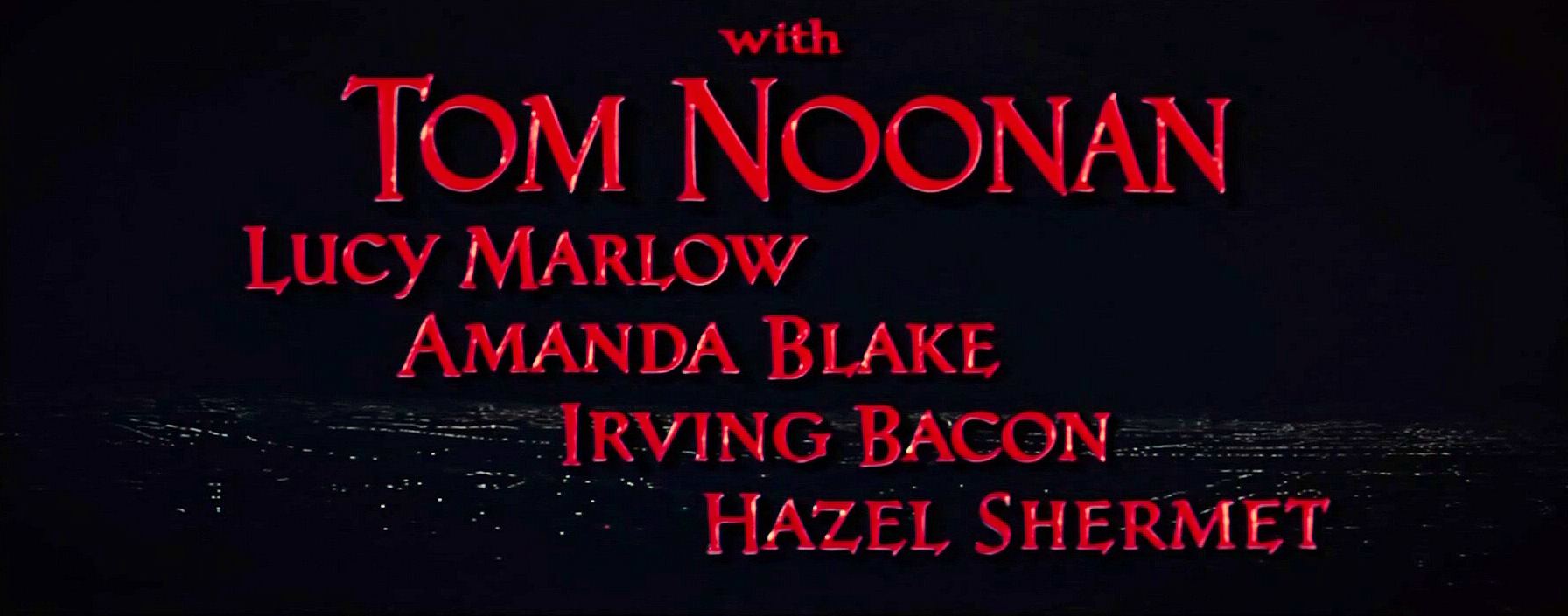 Main title from A Star Is Born (1954) (7). With Tom Noonan, Lucy Marlow, Amanda Blake, Irving Bacon, Hazel Shermet