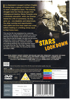 DVD cover of The Stars Look Down (1940) (2)