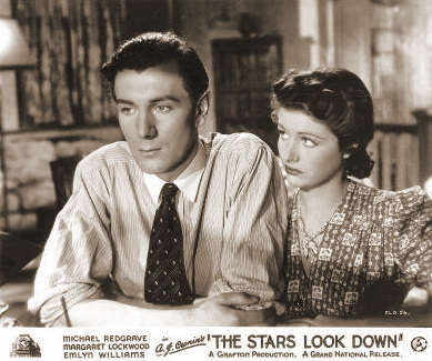 Lobby card from The Stars Look Down (1940) (9)