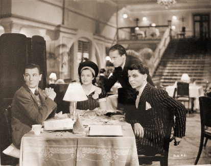Michael Redgrave (as Davey Fenwick), Margaret Lockwood (as Jenny Sunley), Carol Reed and Emlyn Williams (as Joe Gowlan) in a photograph from The Stars Look Down (1940) (8)