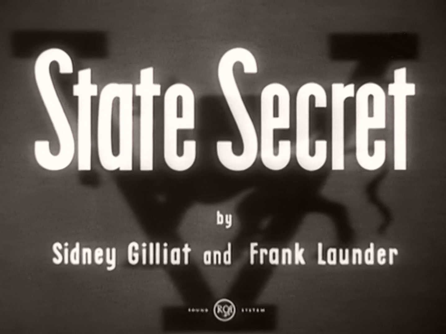 Main title from State Secret (1950) (4).  By Sidney Gilliat and Frank Launder