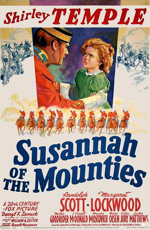 Poster for Susannah of the Mounties (1939) (7)