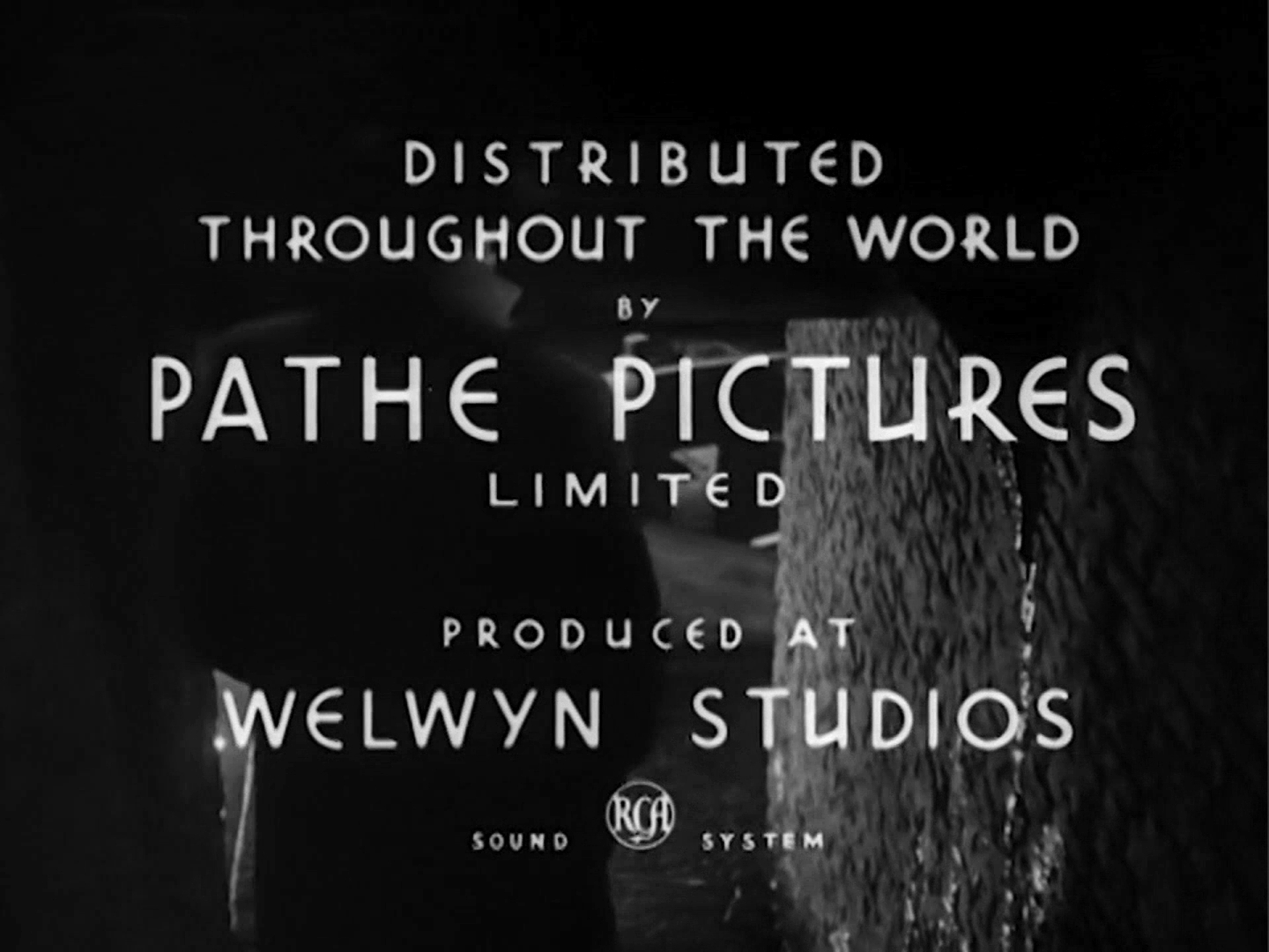 Main title from Suspected Person (1942) (5). Distributed throughout the world by Pathe Pictures Limited. Produced at Welwyn Studios