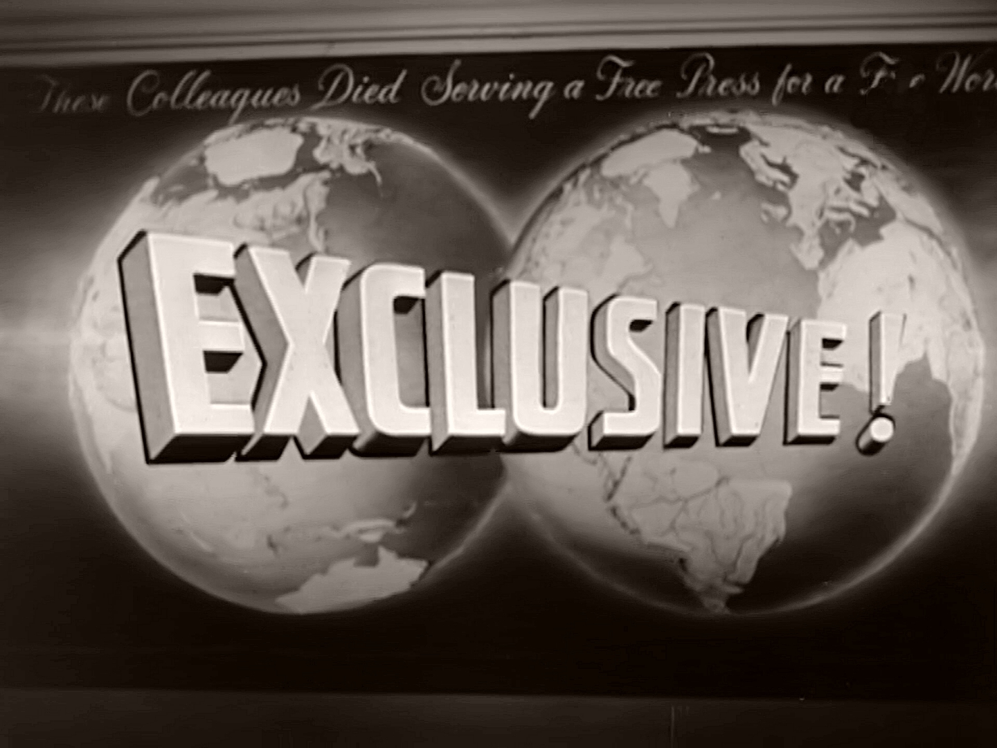 Opening credits from the 1957 ‘Tatiana, the Czar’s Daughter’ episode of Overseas Press Club – Exclusive! (1957) (1)