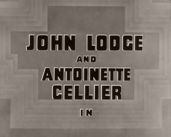 Main title from The Tenth Man (1936) with John Lodge and Antoinette Celiier
