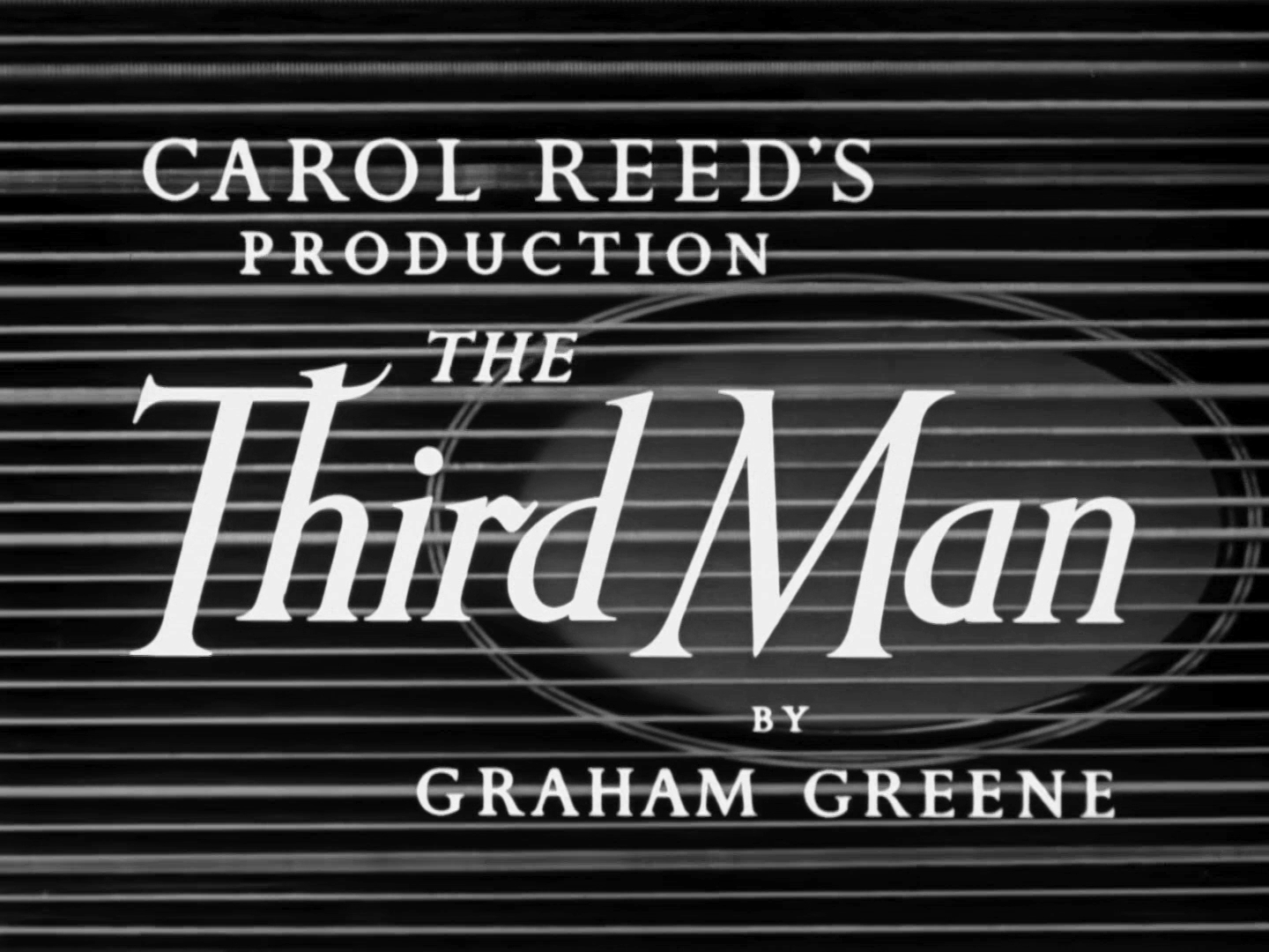 Main title from The Third Man (1949). Carol Reed’s production by Graham Greene (4)