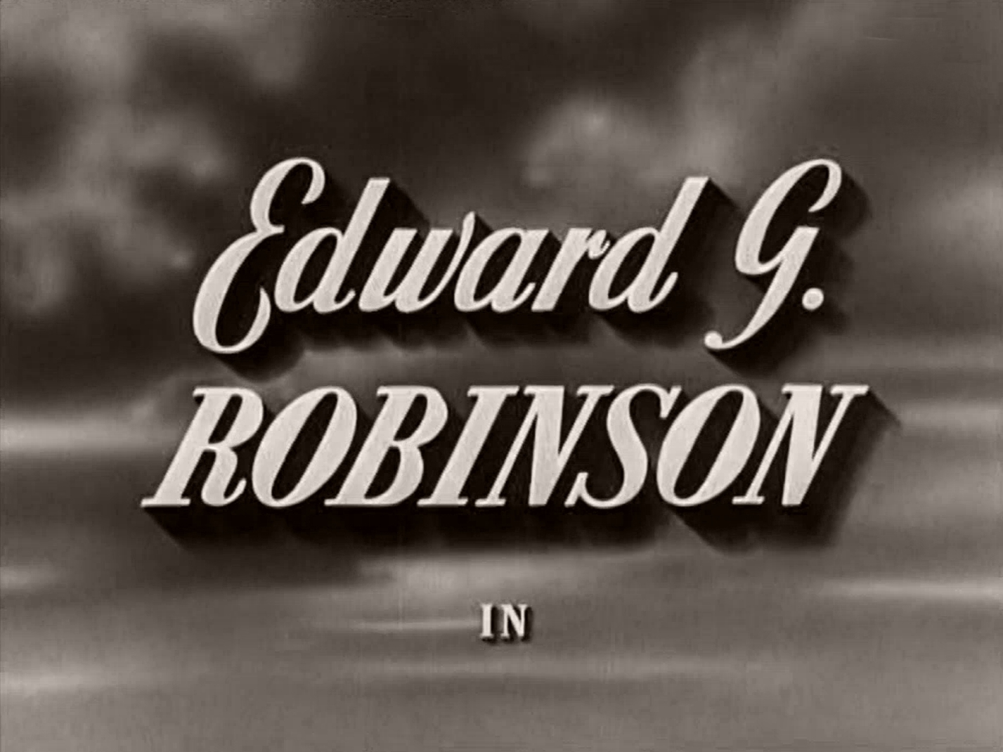 Main title from Thunder in the City (1937) (1).  Edward G Robinson in