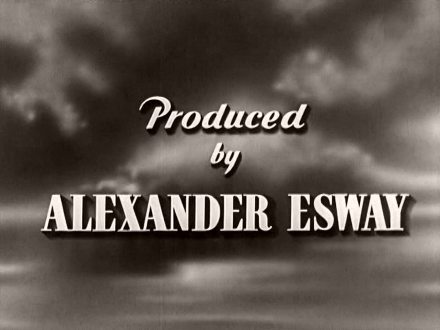 Main title from Thunder in the City (1937) (5).  Produced by Alexander Esway