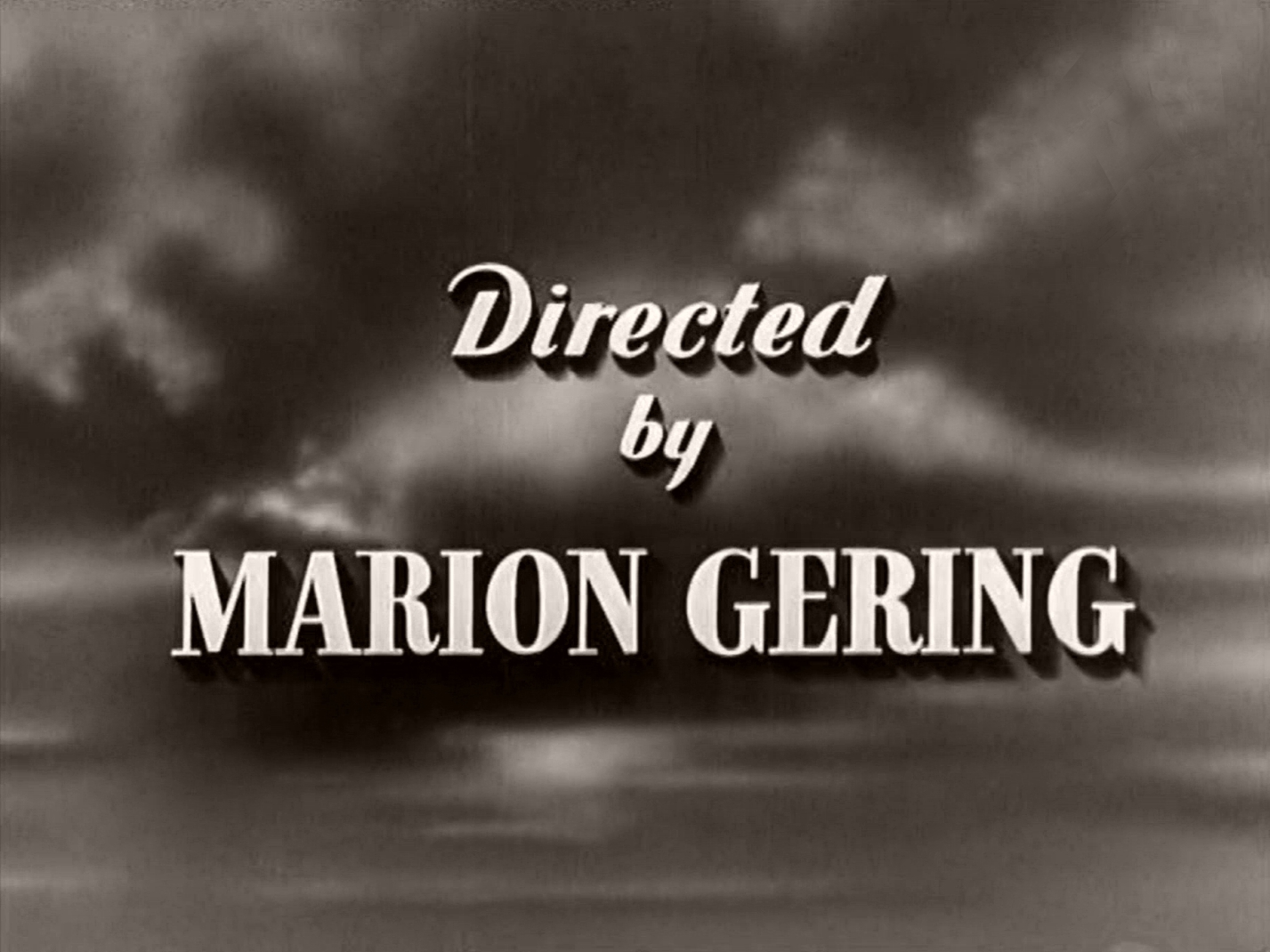 Main title from Thunder in the City (1937) (6).  Directed by Marion Gering