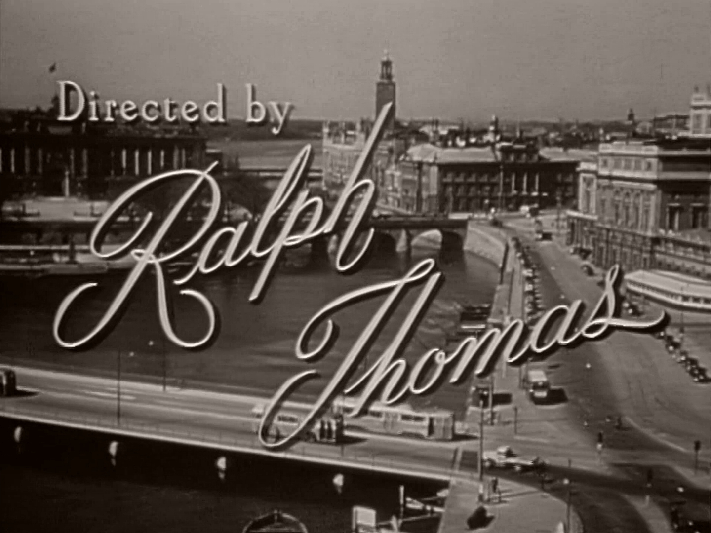 Main title from Traveller’s Joy (1950) (13). Directed by Ralph Thomas