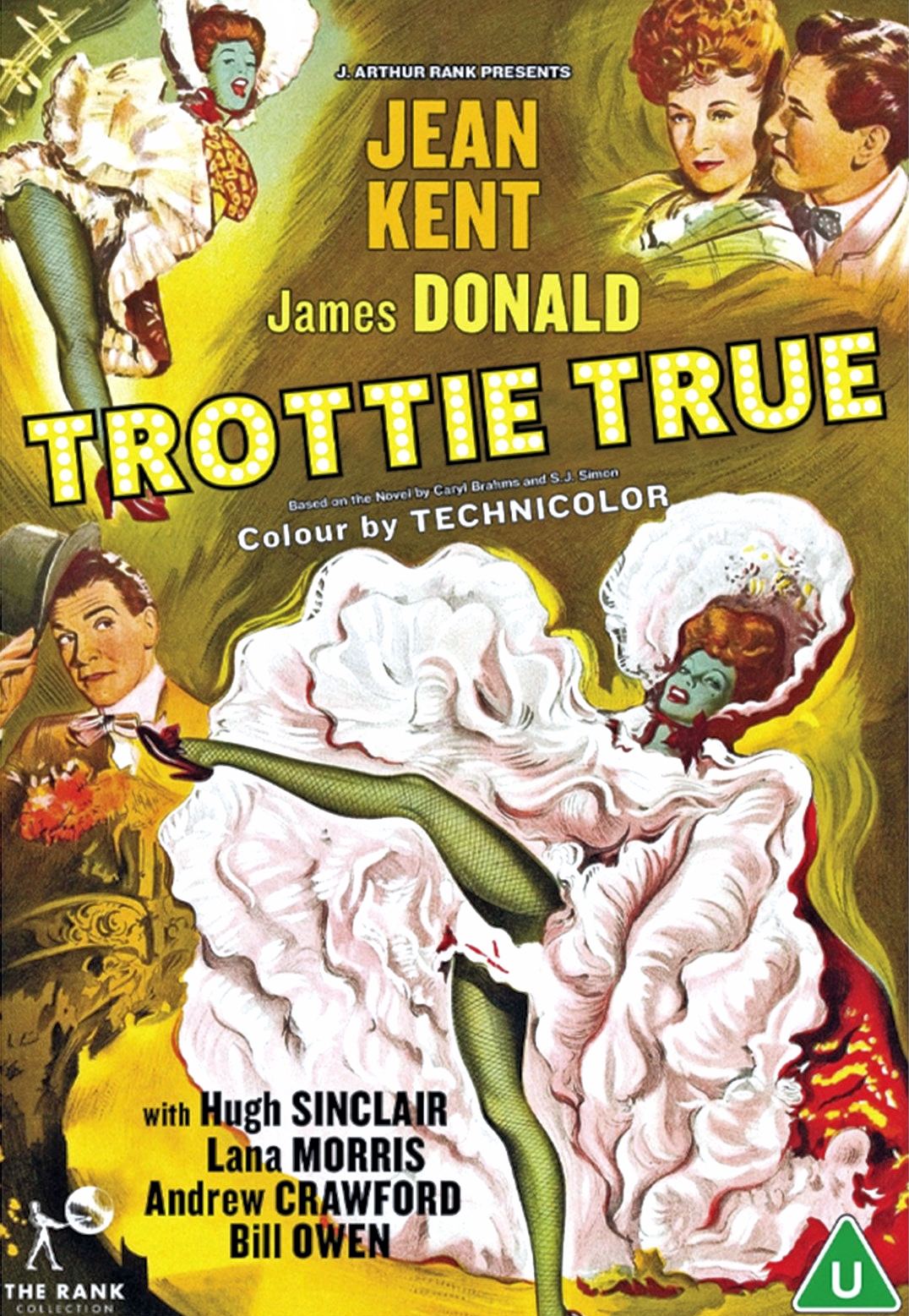 DVD cover of Trottie True (1949) from Strawberry Media [2021] (2)
