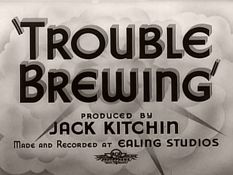 Main title from Trouble Brewing (1939)