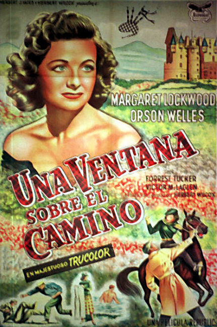 Argentine poster for Trouble in the Glen (1954) (1)