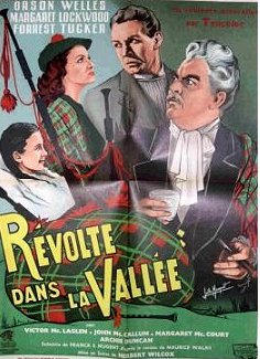 French poster for Trouble in the Glen (1954) (1)