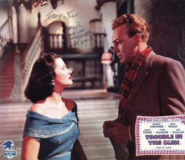 Lobby card from Trouble in the Glen (1954) (13)