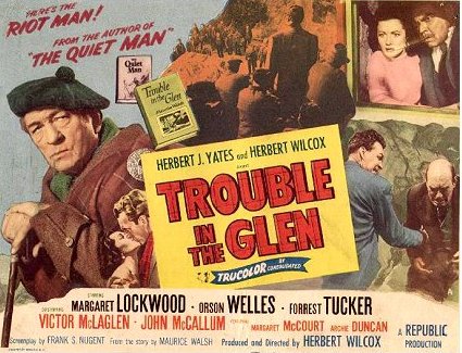 Lobby card from Trouble in the Glen (1954) (4)