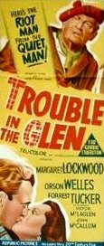 Poster for Trouble in the Glen (1954) (3)