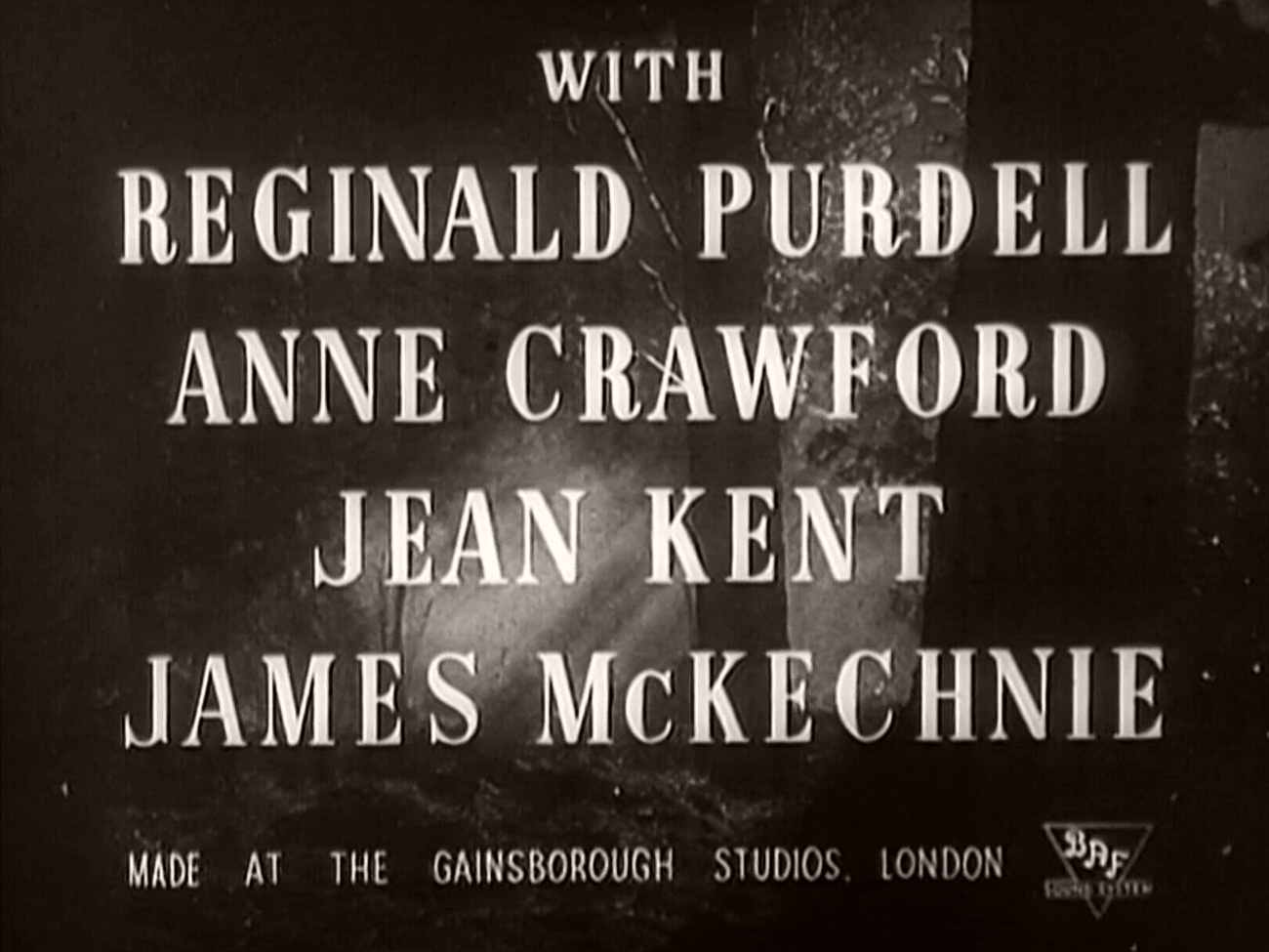 Main title from Two Thousand Women (1944) (3). With Reginald Purdell, Anne Crawford, Jean Kent, James McKechnie