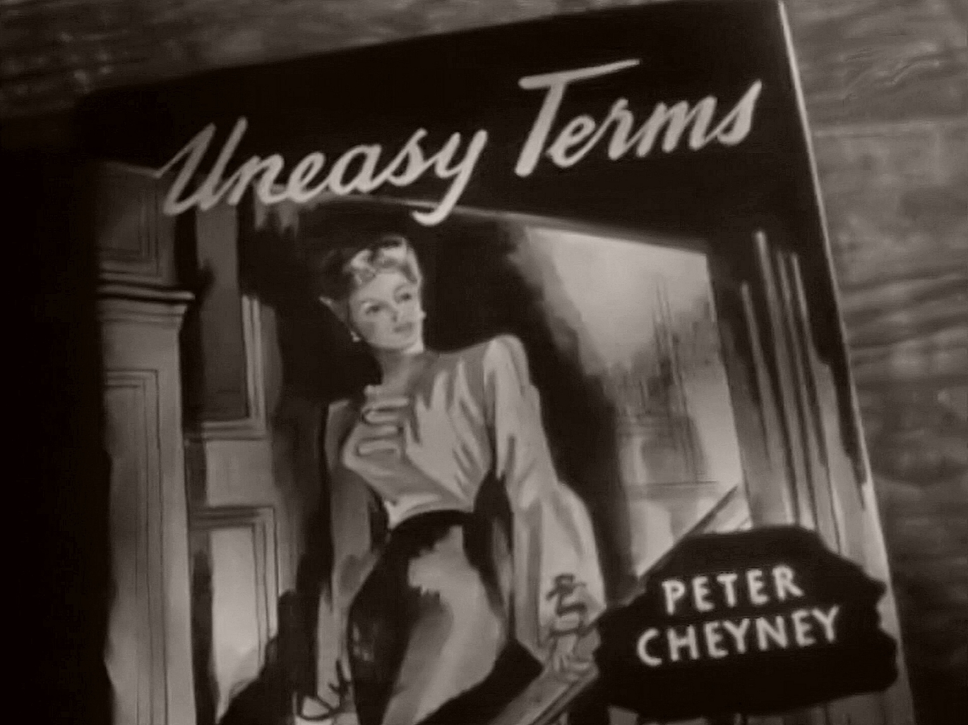 Main title from Uneasy Terms (1948) (4). Novel Peter Cheyney