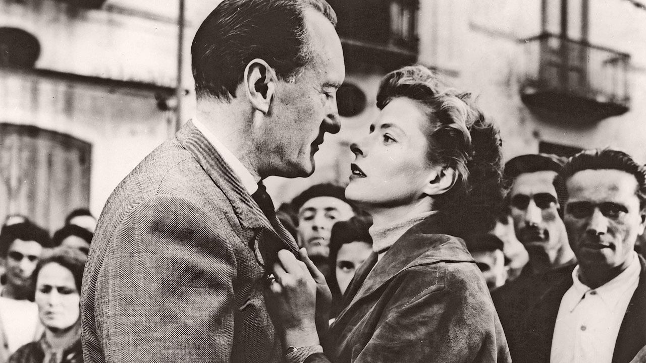 Photograph from Voyage to Italy (1954) (1) featuring George Sanders, Ingrid Bergman