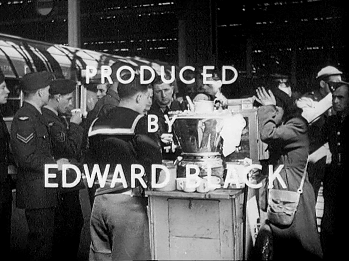 Main title from Waterloo Road (1945) (12). Produced by Edward Black