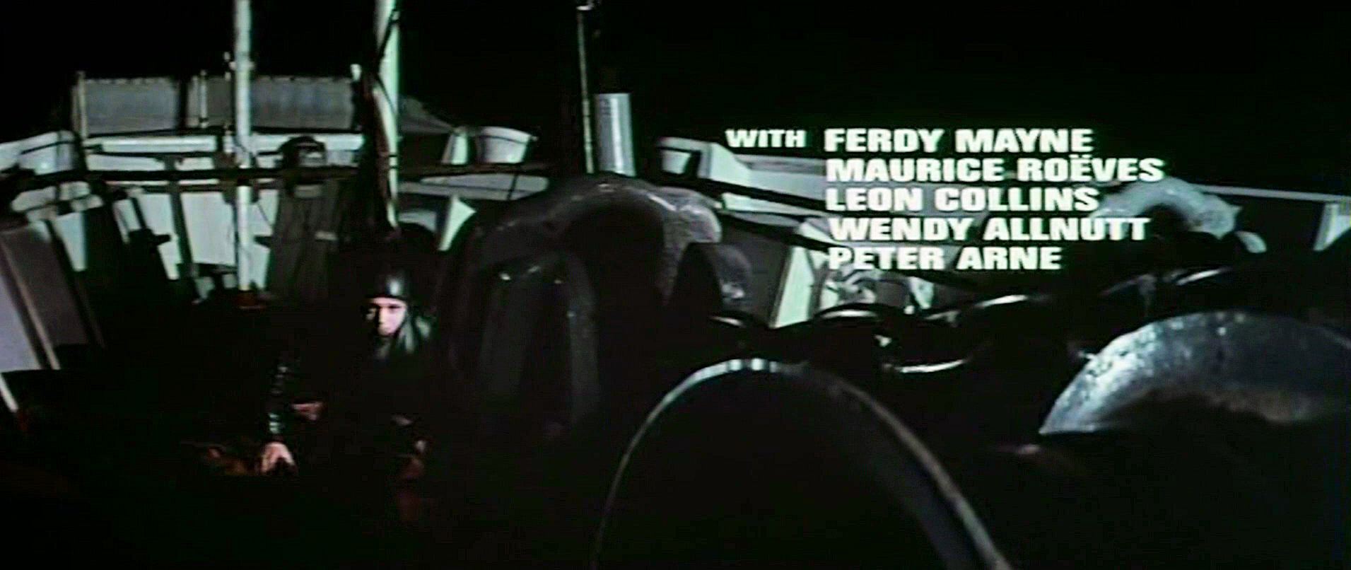 Main title from When Eight Bells Toll (1971) (9).  With Ferdy Mayne Maurice Roëves, Leon Collins, Wendy Allnutt, Peter Arne